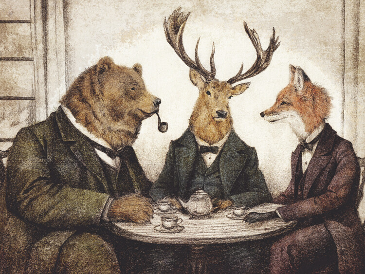 Poster Teatime