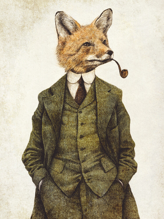 Canvas Print The Fox