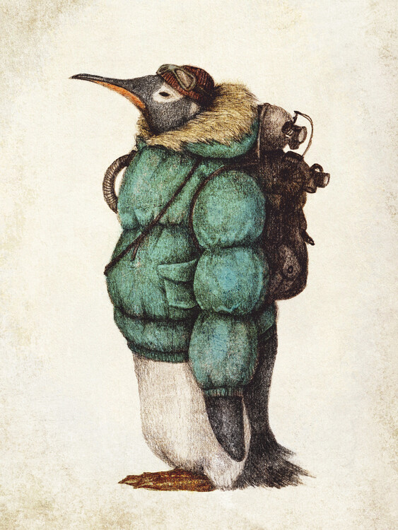 Принти на полотні Arctic Explorer green