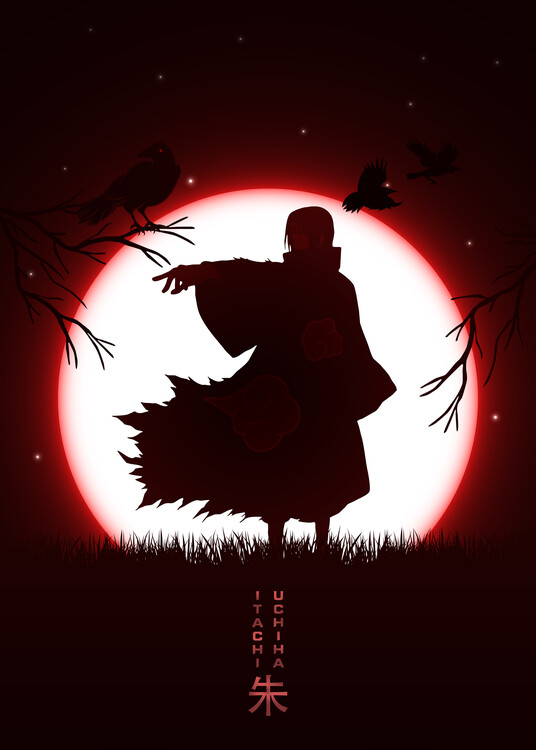 Poster Itachi Moon