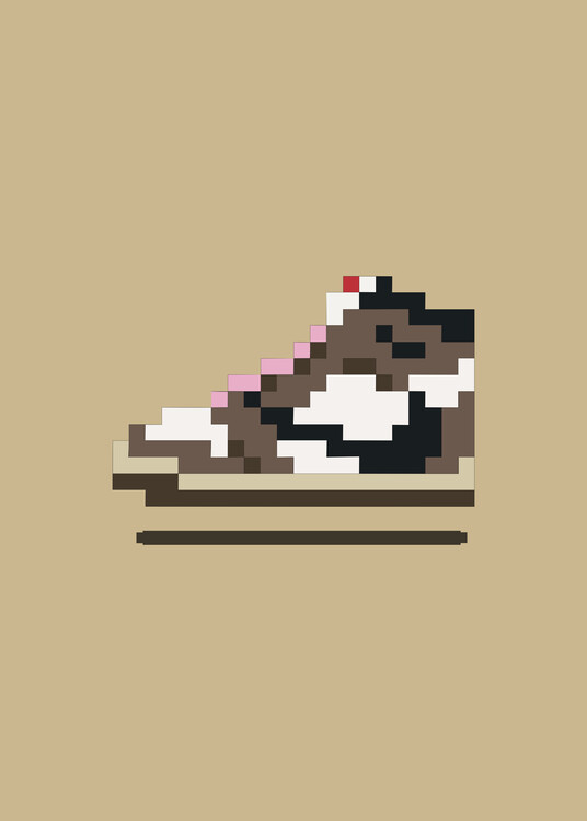 Αφίσα pxl sneakers chocolate