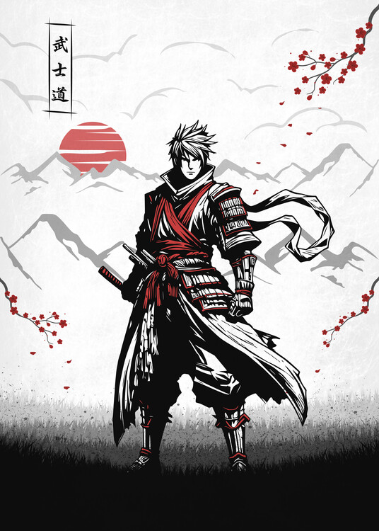 Póster Samurai Warrior