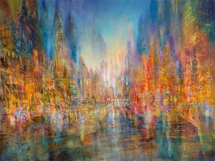Póster big city - pulsating life