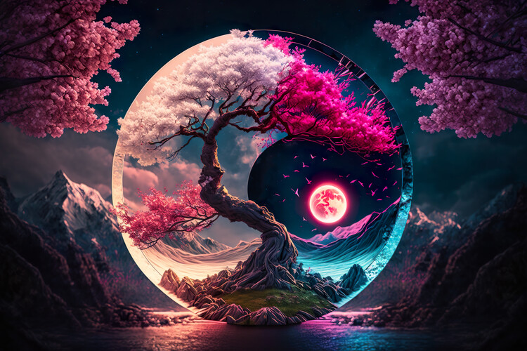 Плакат Night and Morning