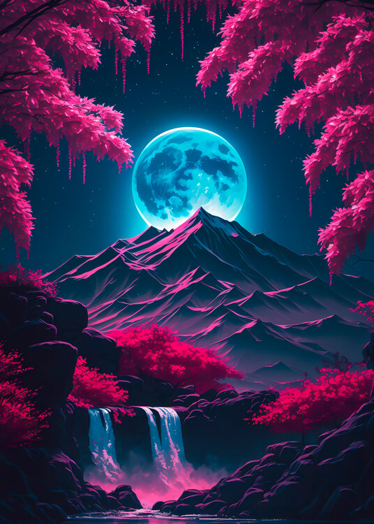 Poster Japanese Landscape (Poster)