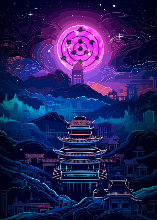 Poster Japanese Landscape - Anime (Poster)
