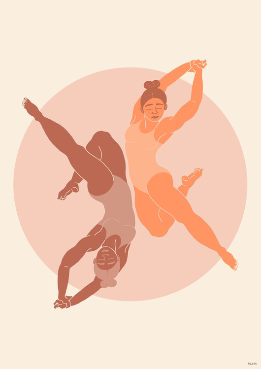 Canvas Print Light Shadow