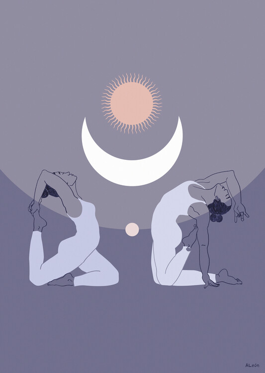 Canvas Print Moon Power