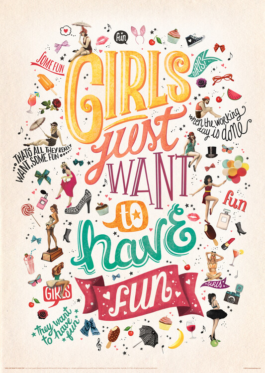 Poster Girls Just Want to Have Fun