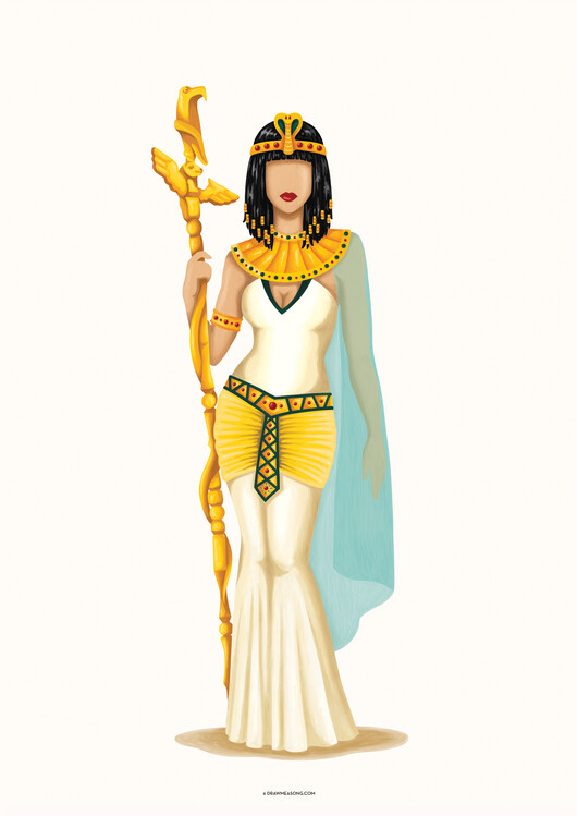 Принти на полотні Cleopatra