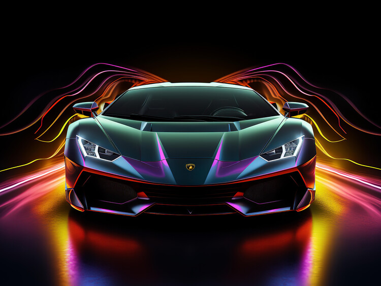Poster Car Front
