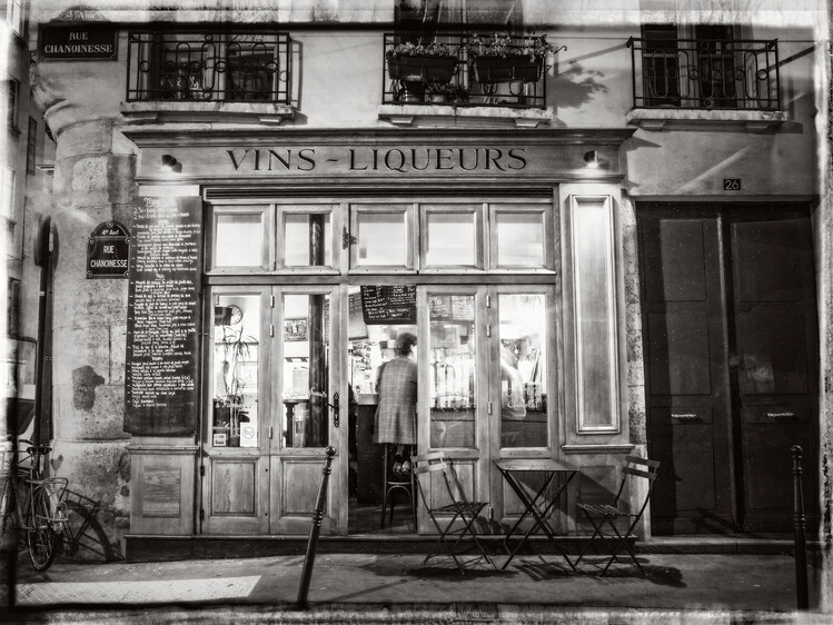 Plakat Bar in Paris