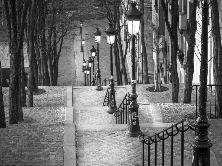 Plakat Descending Montmartre