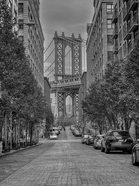 Poster Manhattan Bridge from Dumbo