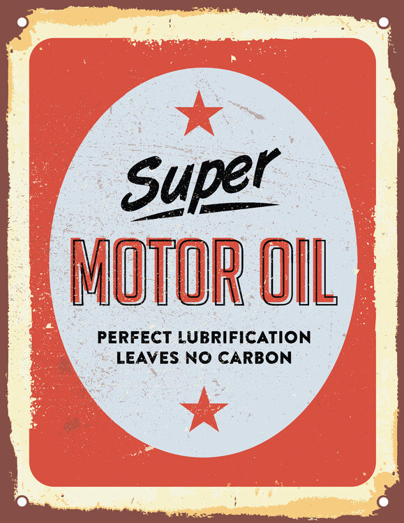 Poster Carbon Oil