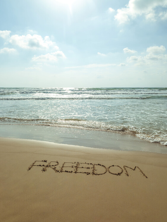 Póster Freedom Beach