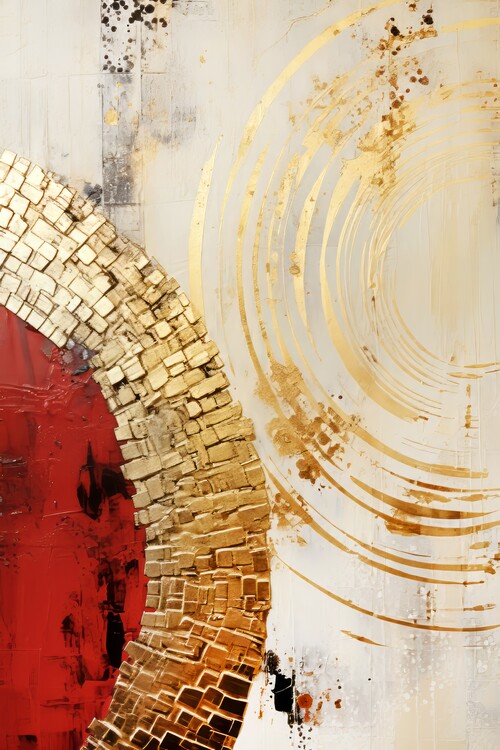 Poster ABSTRACT ART Contact