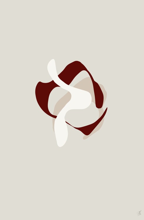 Plakat Beige Abstract
