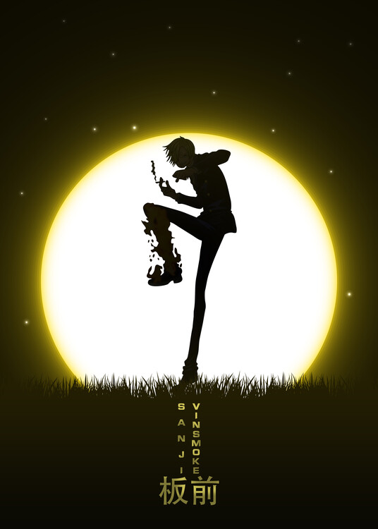 Poster Sanji Moon