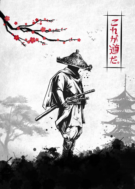 Poster Samurai Warrior