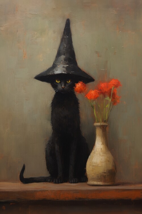 Poster The Witches Cat Dark Arts