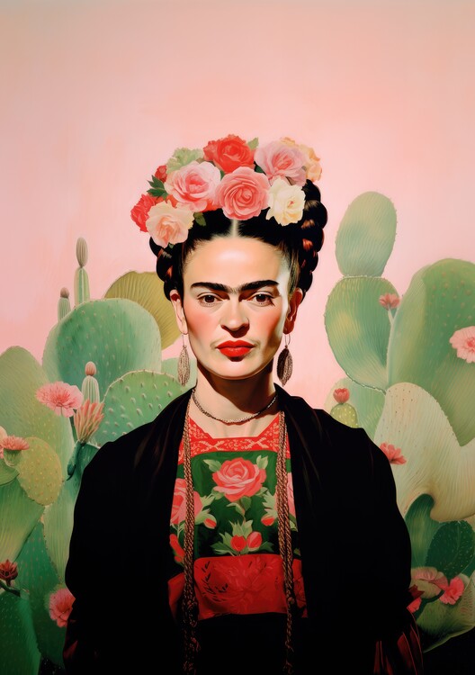 Poster Frida Kahlo Poster - Frida Kahlo Kunstdruck
