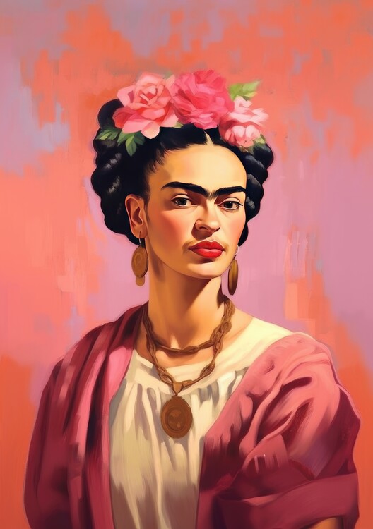 Poster Frida Kahlo Poster - Frida Kahlo Kunstdruck