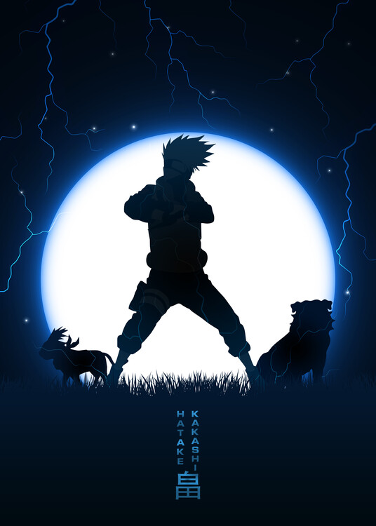 Poster Kakashi Moon