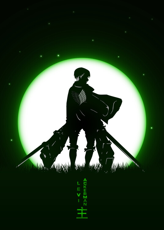 Poster Titan Fighter Moon