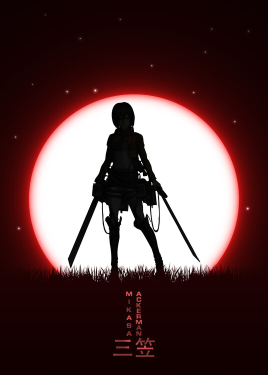 Poster Mikasa Moon
