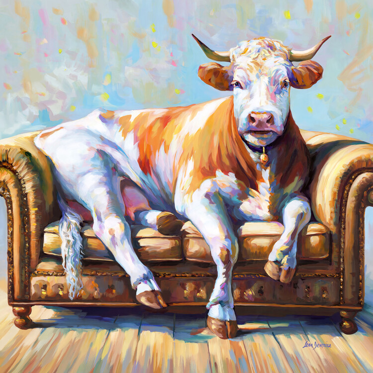 Плакат Cow's Day Off