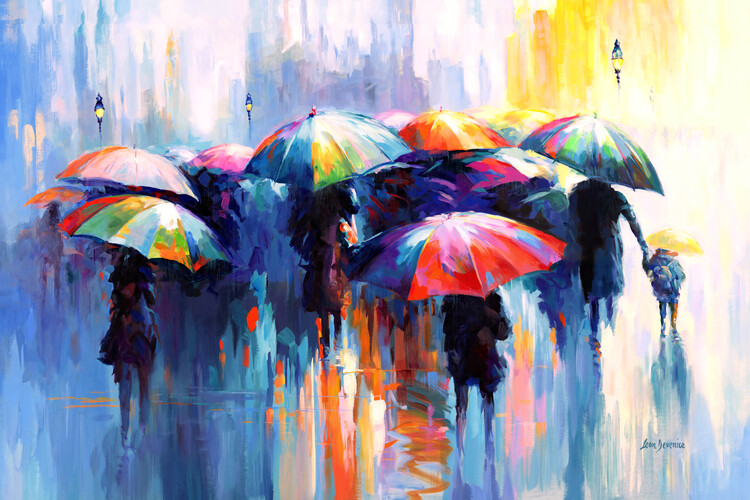 Poster Memories Beneath the Rain's Kiss