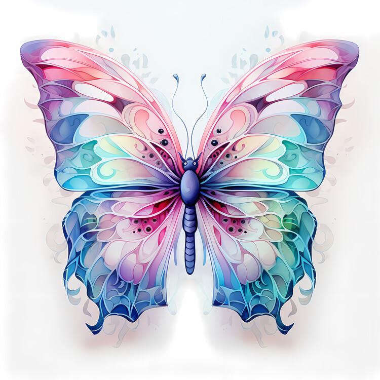 Poster Beautiful butterfly