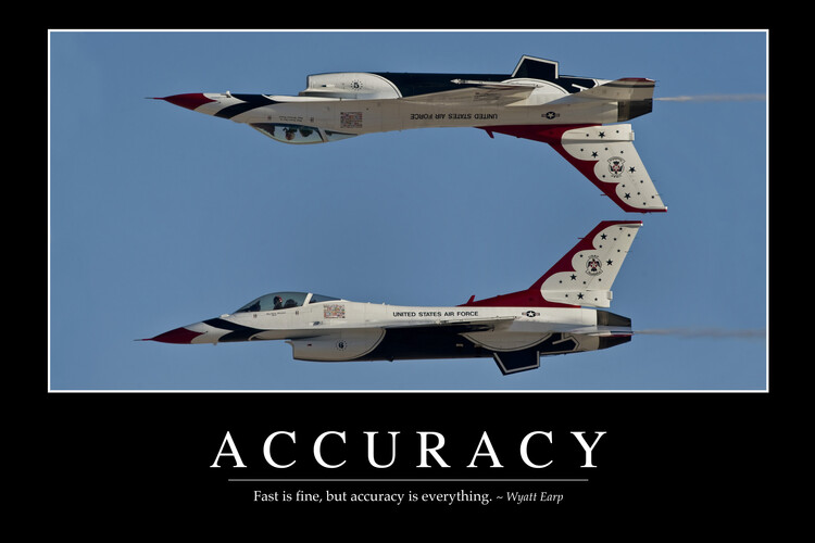 Canvas Print Accuracy: Inspirational Quote and Motivational Poster