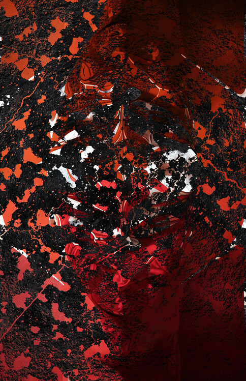 Poster Abstract red
