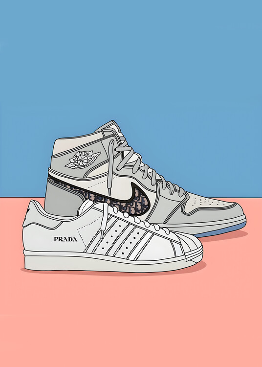 Αφίσα super rich sneakers