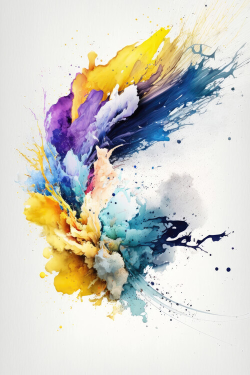 Levně Plakát, Obraz - Mystic Fluidity, Mauro, 26.7 × 40 cm