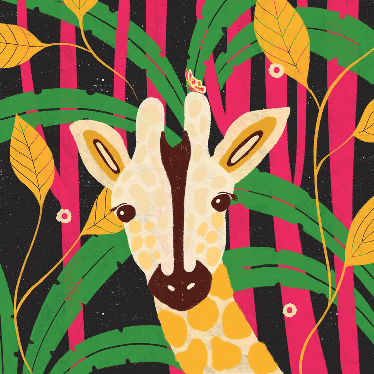Poster Giraffe-Animal Trilogy