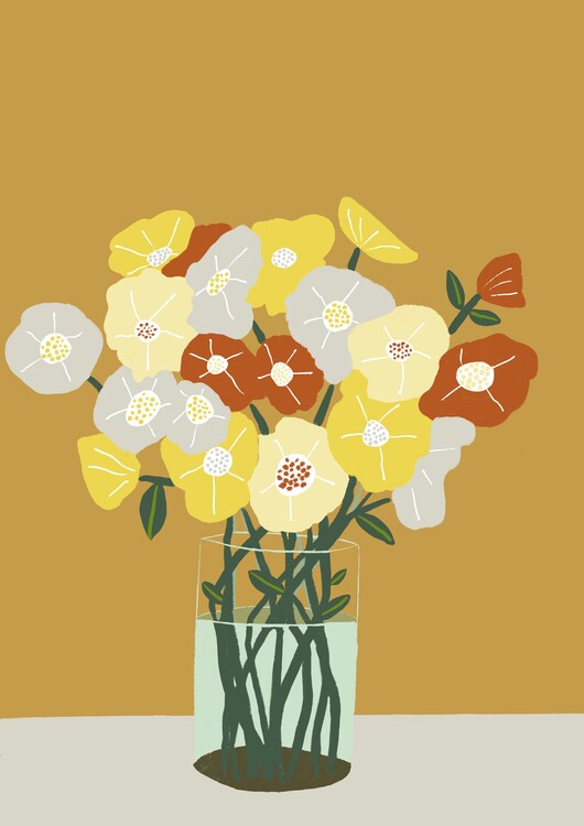 Poster Vase of Flowers