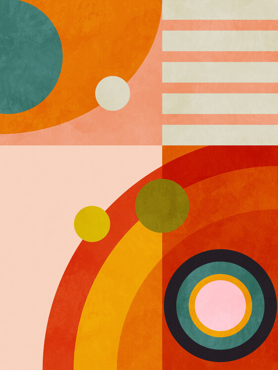 Poster Playing Around Shapes 3