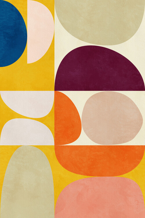 Canvas Print Vivid Bauhaus2