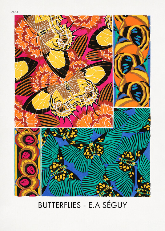 Poster Butterflies 18