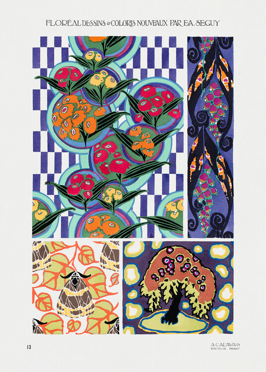 Levně Plakát, Obraz - Pattern 13, Studio Collection, 30 × 40 cm