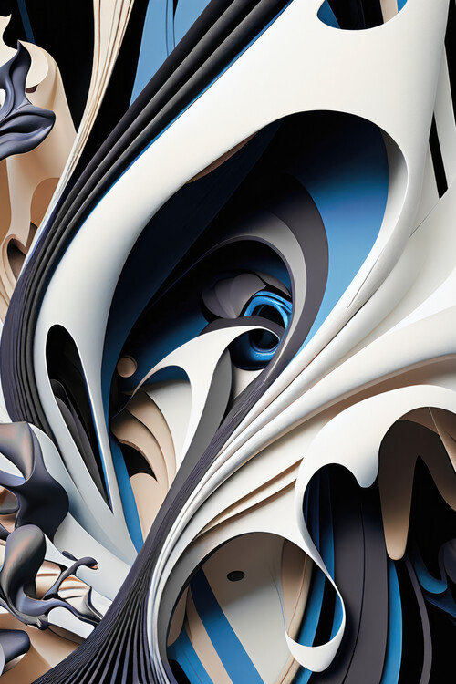 Plakat Abstract shapes