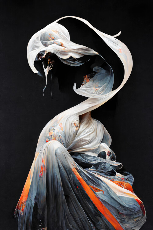 Poster Futuristic dress