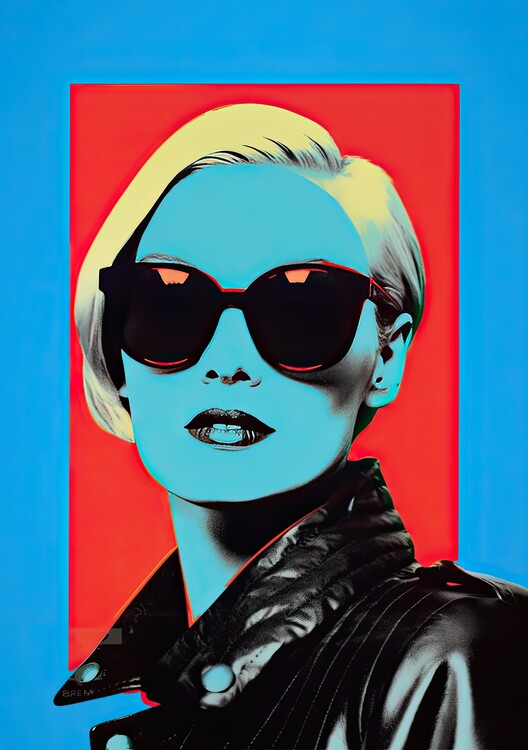 Poster Pop Art Poster Segelboot Kunstdruck