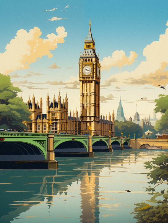 Poster View of London