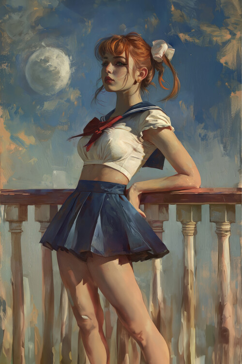 Плакат Sailor Moon Anime