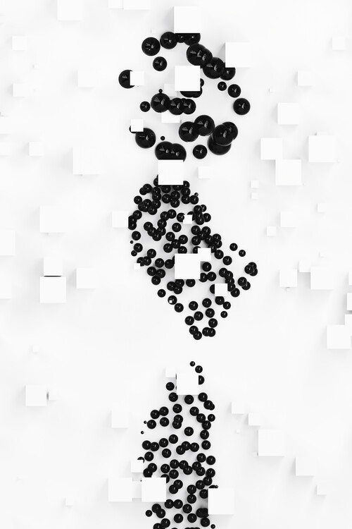 Plakat Elegant spheres