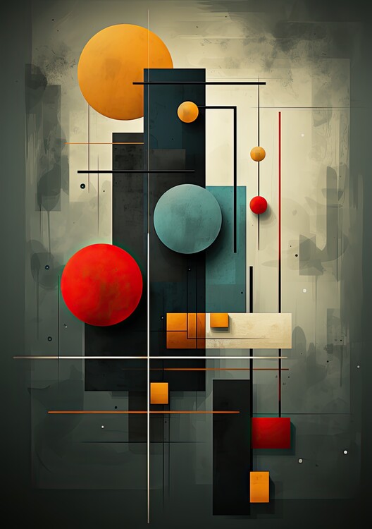 Poster Bauhaus Poster Bauhaus Plakat Bauhaus Kunstdruck